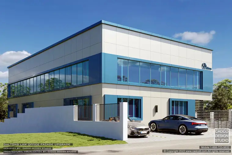 Dalton Law Office Facade, commercial project by CADCO Design Studio