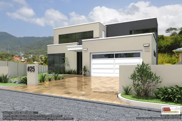 Couva Private Residence, residential project by CADCO Design Studio