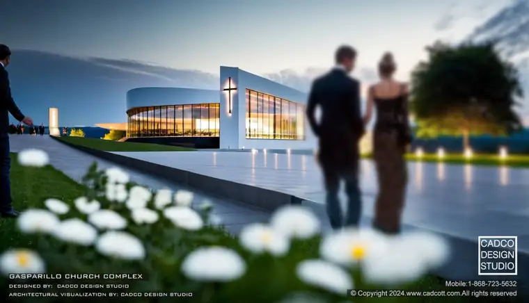 Gasparillo Ministry & Complex, facilities and institutional project by CADCO Design Studio
