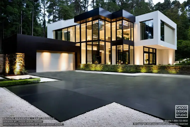 Trincity Private Residence, residential project by CADCO Design Studio