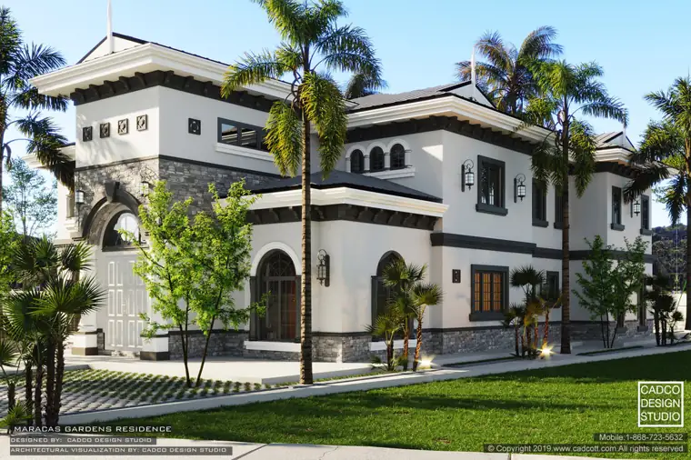 Maracas Gardens Residence 3, residential project by CADCO Design Studio