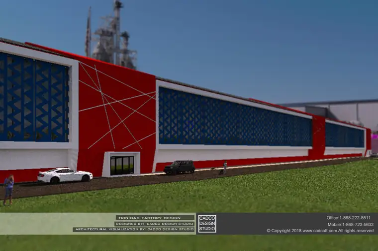 South Factory Facade Design, facilities and institutional project by CADCO Design Studio