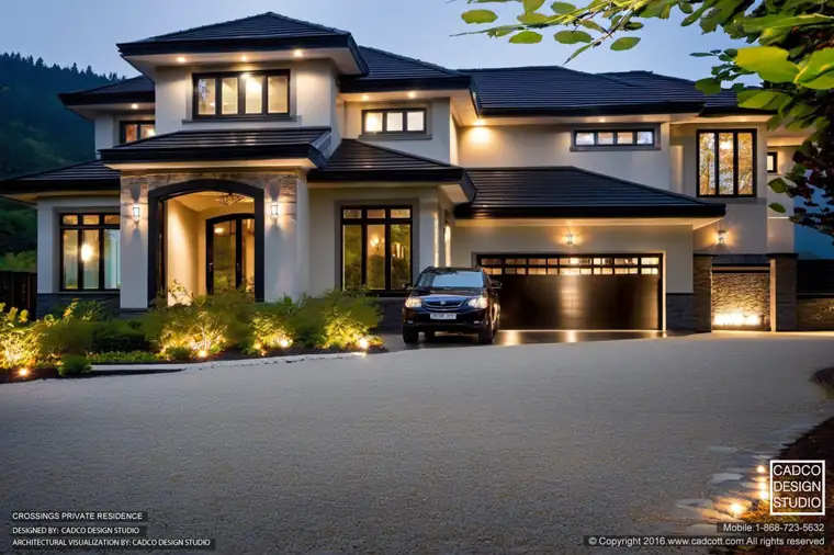 Crossings Private Residence, residential project by CADCO Design Studio