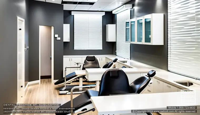 St. Augustine Dental Practice, commercial project by CADCO Design Studio