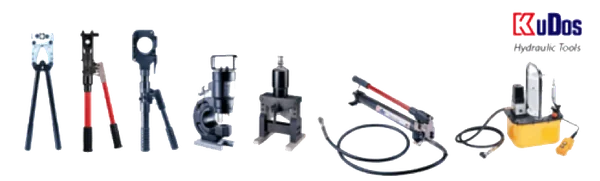 Hydraulic cable cutters, crimpers and punch kit